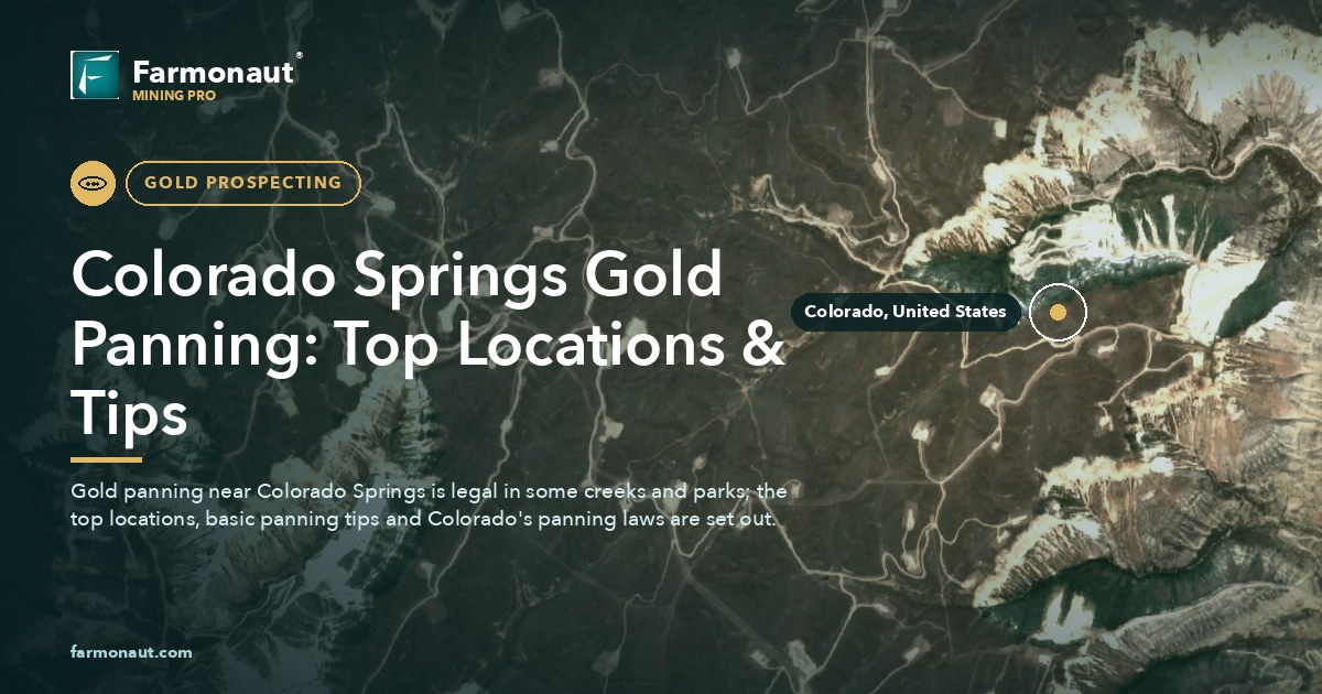 Colorado Springs Gold Panning: Top Locations &Amp; Tips