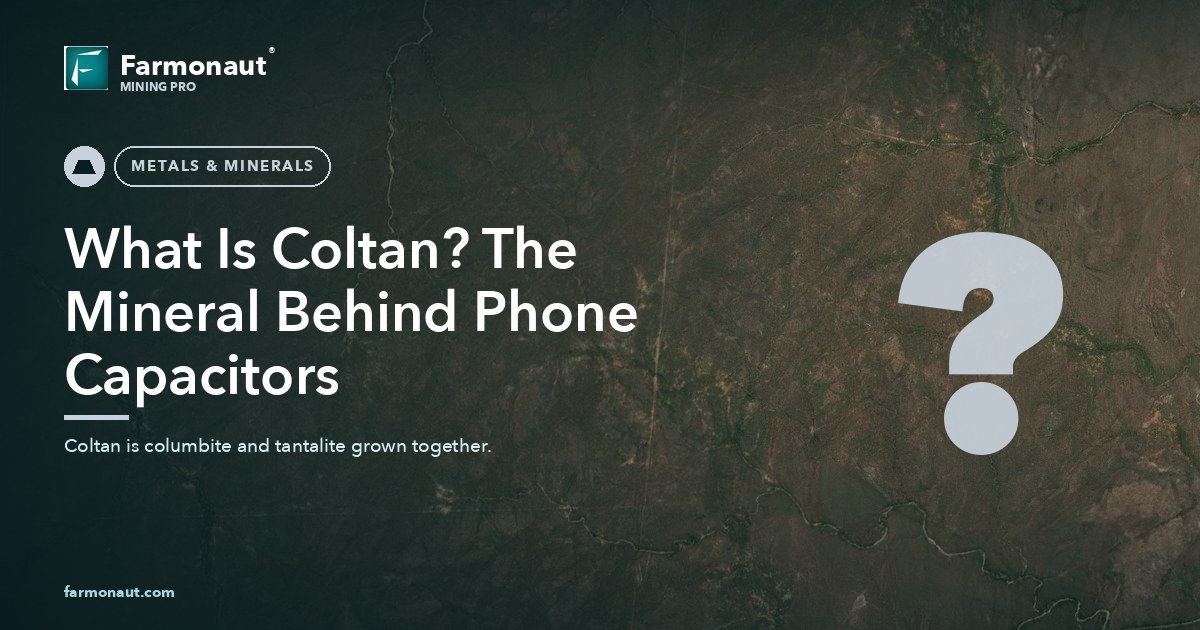 What Is Coltan? The Mineral Behind Phone Capacitors