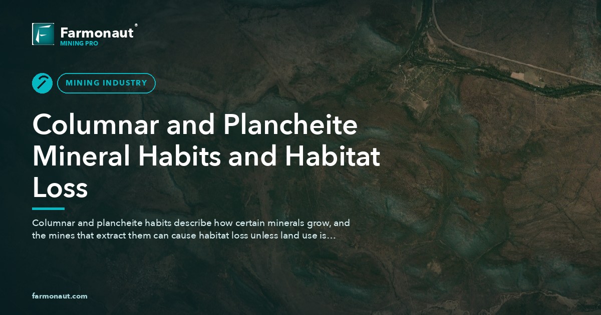 Columnar And Plancheite Mineral Habits And Habitat Loss
