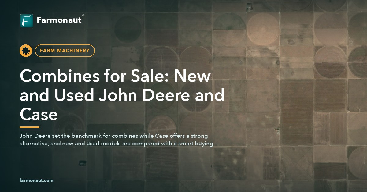 Combines For Sale: New And Used John Deere And Case