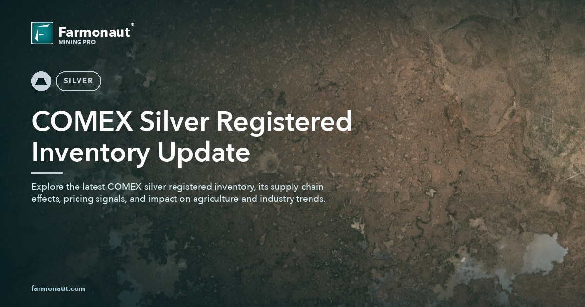 Comex Silver Registered Inventory Update 41 Comex Silver Registered Inventory Update