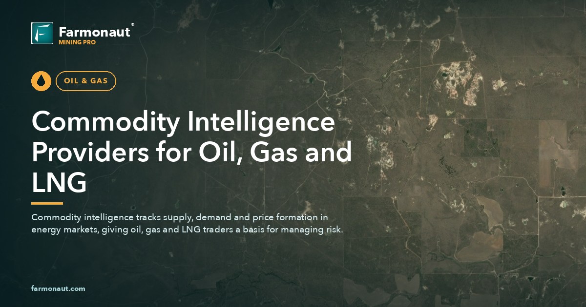 Commodity Intelligence Providers For Oil, Gas And Lng