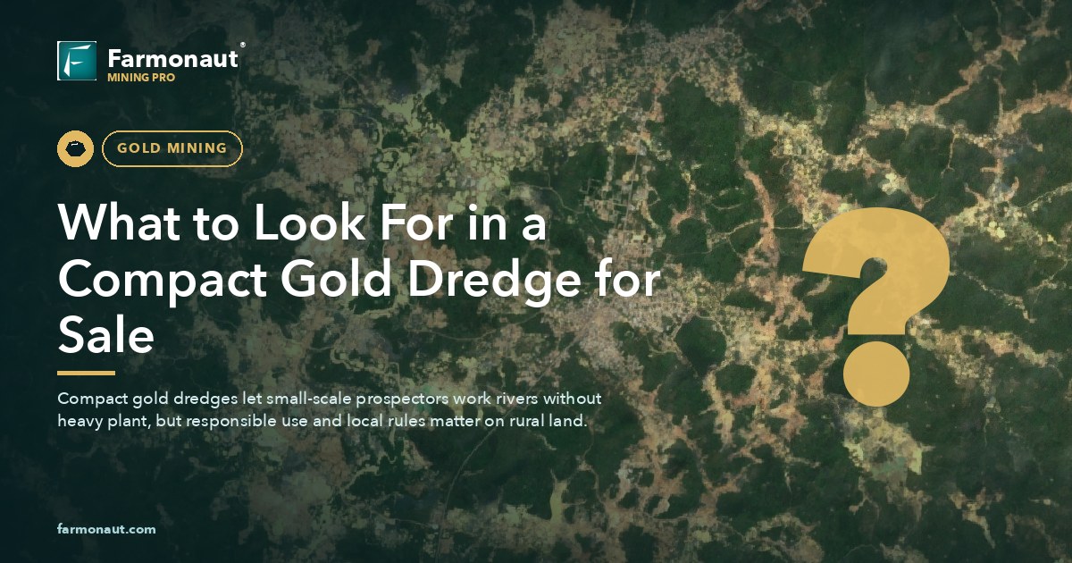 What To Look For In A Compact Gold Dredge For Sale
