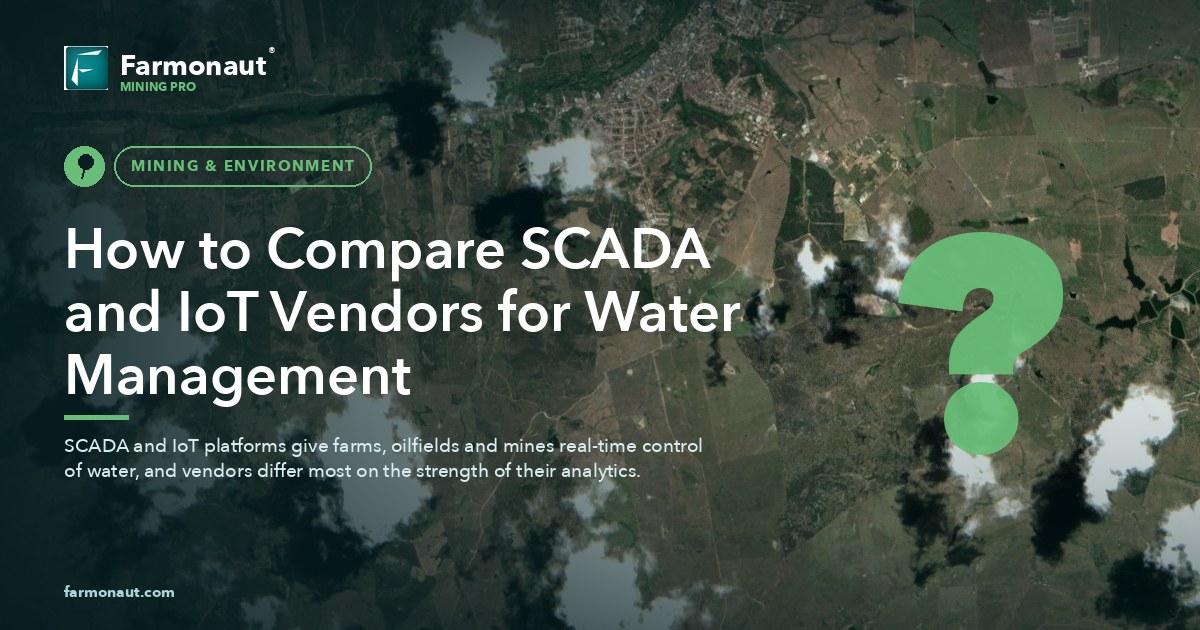 How To Compare Scada And Iot Vendors For Water Management