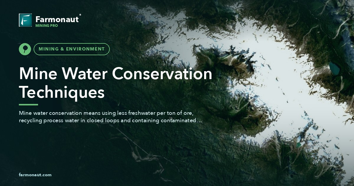 Mine Water Conservation: 7 Proven Techniques &Amp; Real Data 101 Mine Water Conservation Techniques