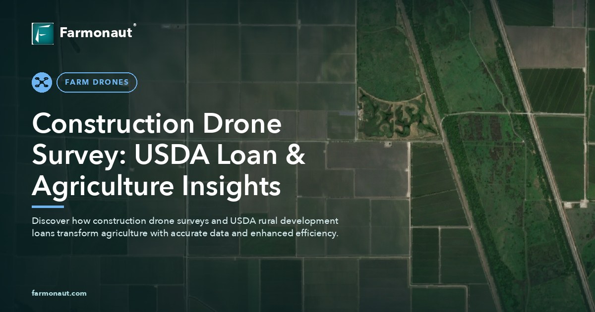 Construction Drone Survey: Usda Loan &Amp; Agriculture Insights