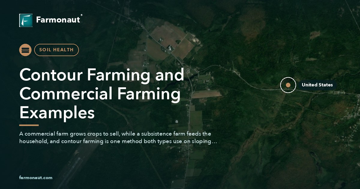 Contour Farming And Commercial Farming Examples