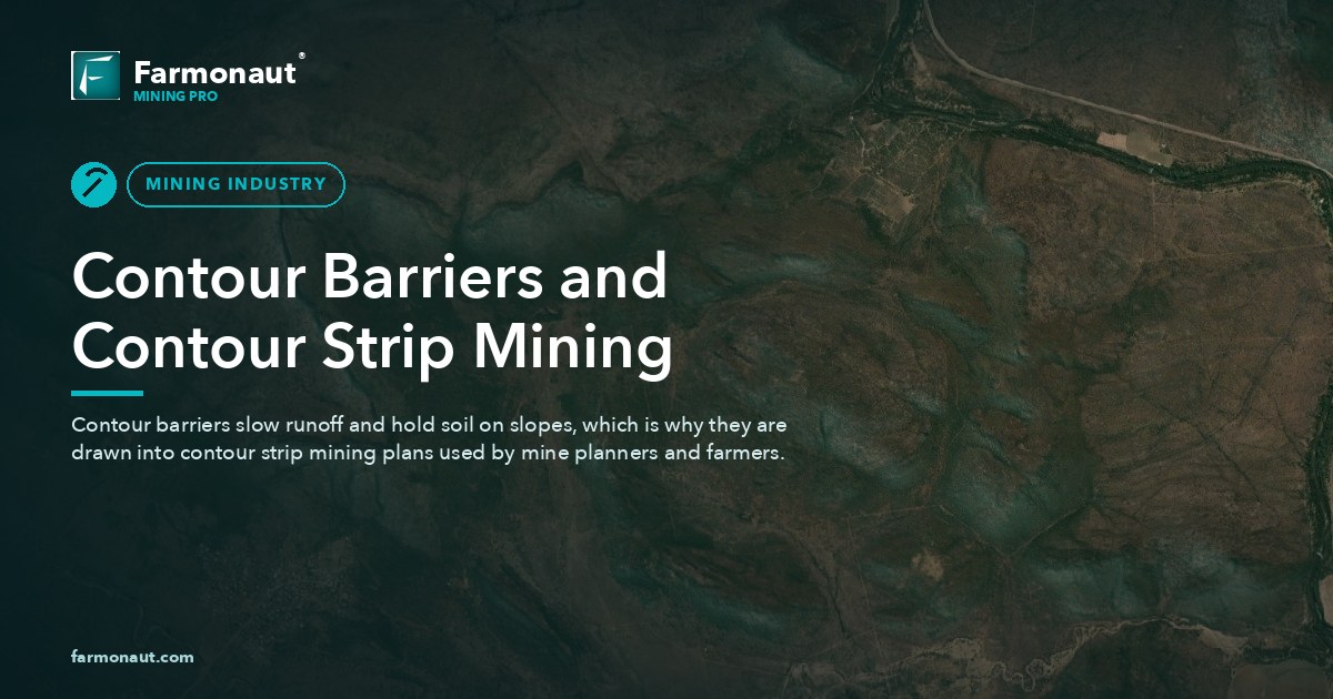 Contour Barriers And Contour Strip Mining