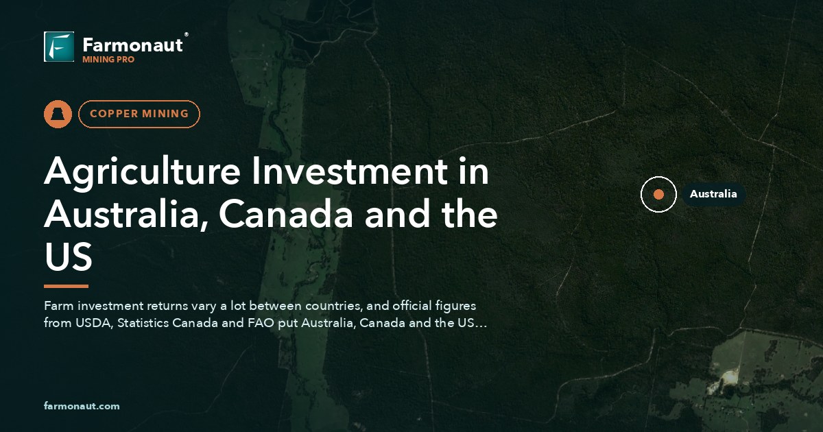 Agriculture Investment In Australia, Canada And The Us
