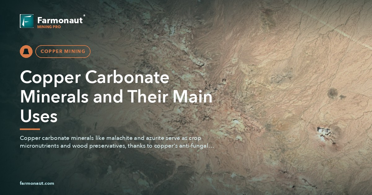 Copper Carbonate Minerals And Their Main Uses