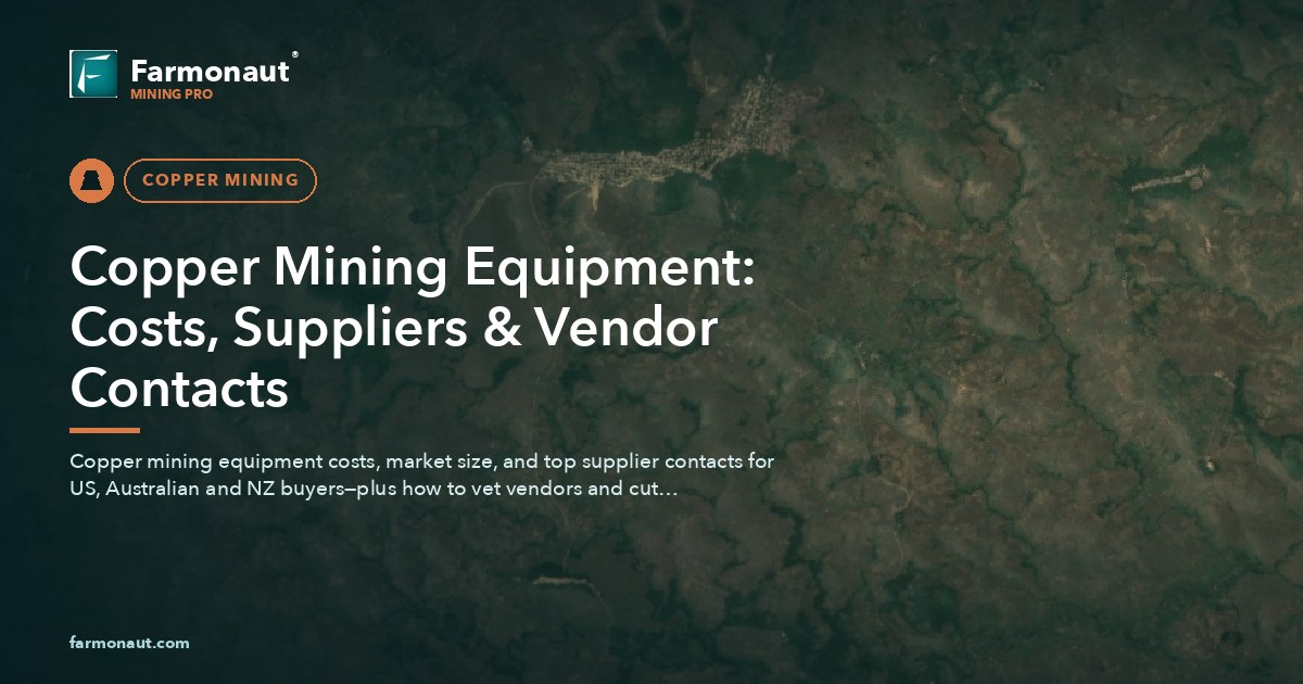 Copper Mining Equipment: Costs, Suppliers &Amp; Vendor Contacts 189 Copper Mining Equipment: Costs, Suppliers &Amp; Vendor Contacts