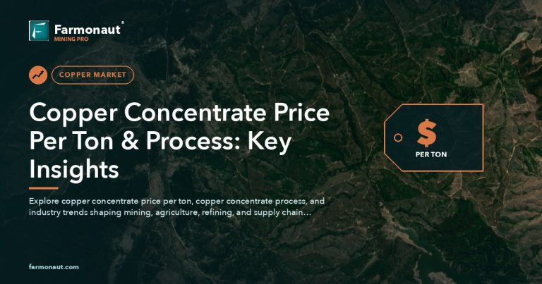 Copper Concentrate Price Per Ton Process Key Insights Farmonaut 3