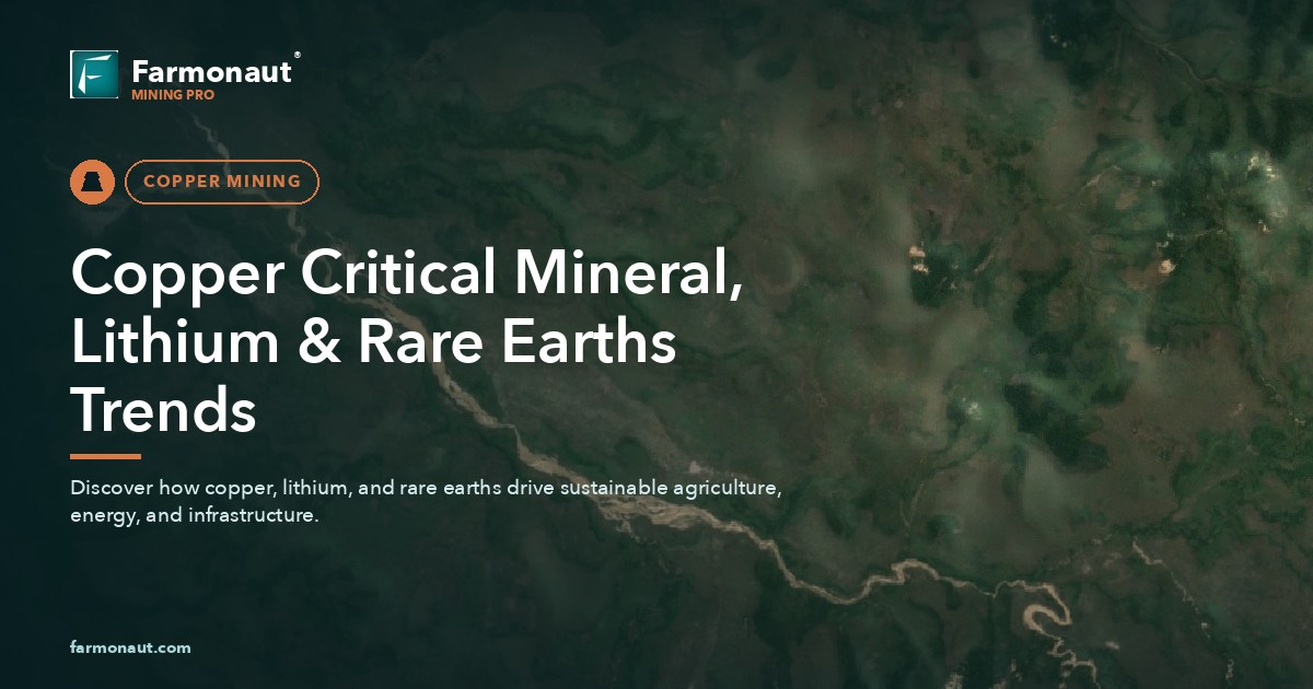 Copper Critical Mineral, Lithium &Amp; Rare Earths Trends
