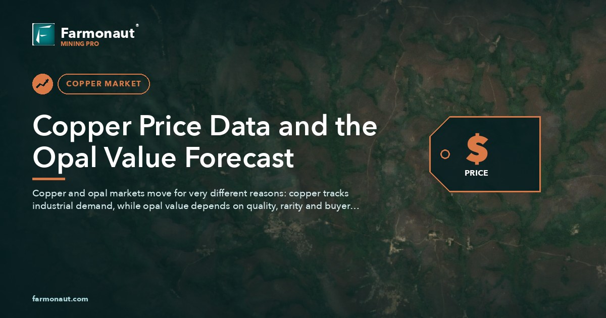 Copper Price Data And The Opal Value Forecast