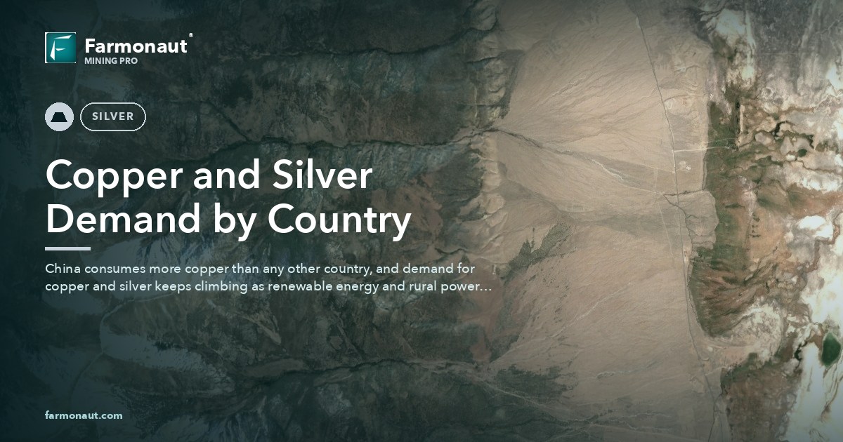 Copper And Silver Demand By Country