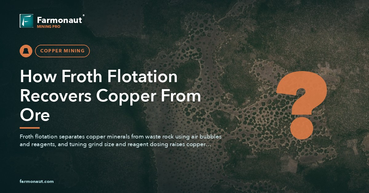 How Froth Flotation Recovers Copper From Ore