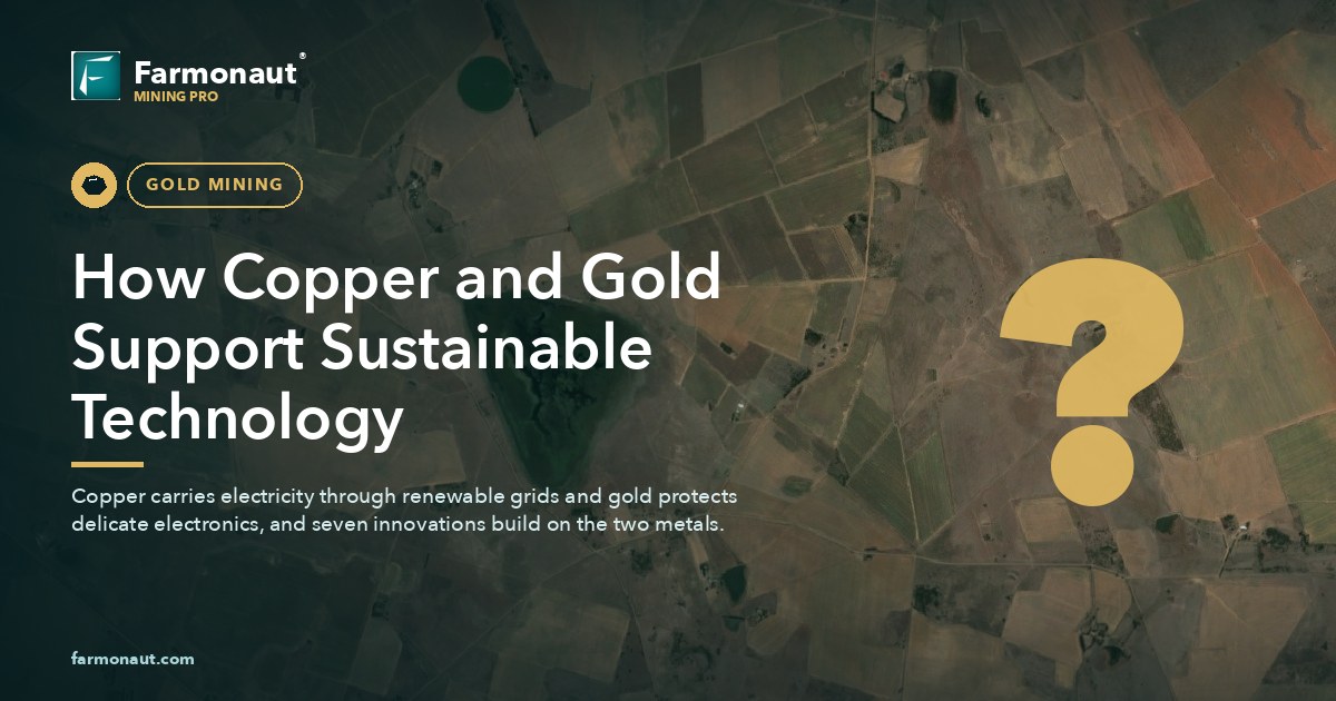 How Copper And Gold Support Sustainable Technology