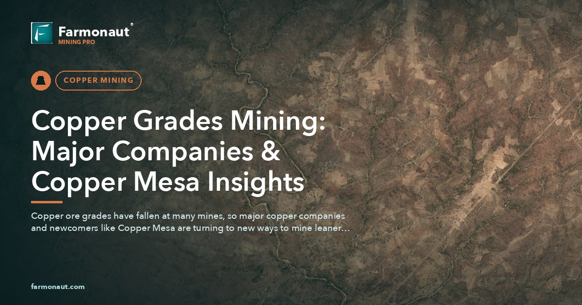 Copper Grades Mining: Major Companies &Amp; Copper Mesa Insights