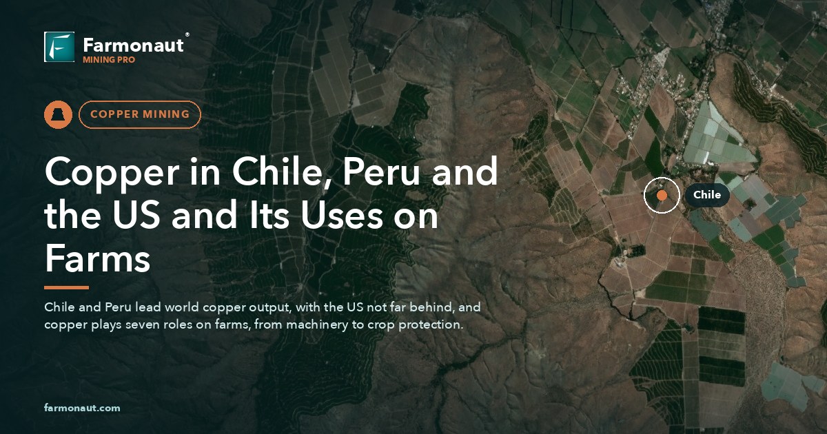 Copper In Chile, Peru &Amp; Us: 7 Key Roles In Farming 147 Copper In Chile, Peru And The Us And Its Uses On Farms