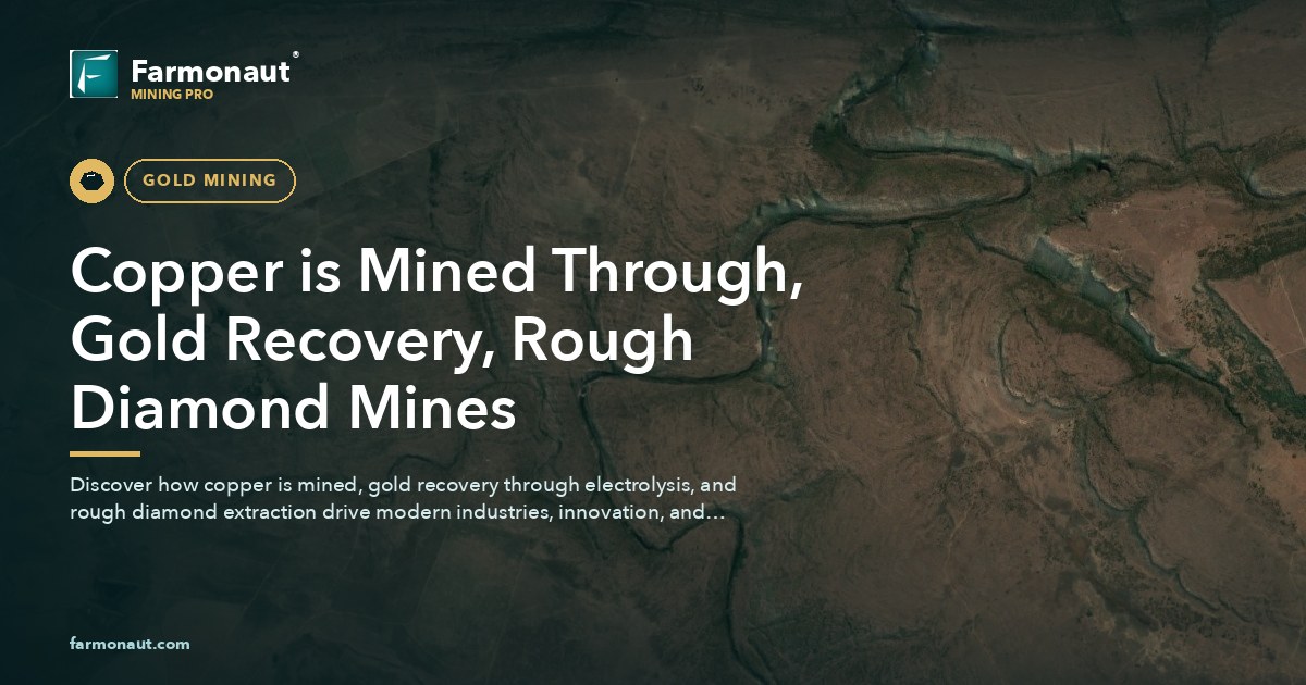 Copper Is Mined Through, Gold Recovery, Rough Diamond Mines
