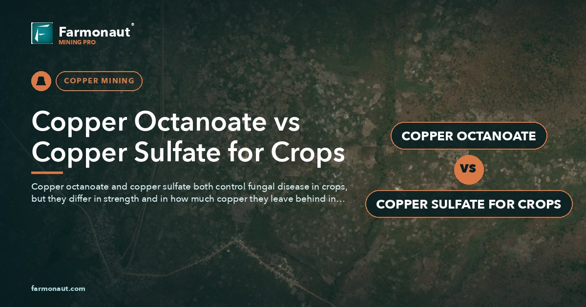 Copper Octanoate Vs Copper Sulfate For Crops