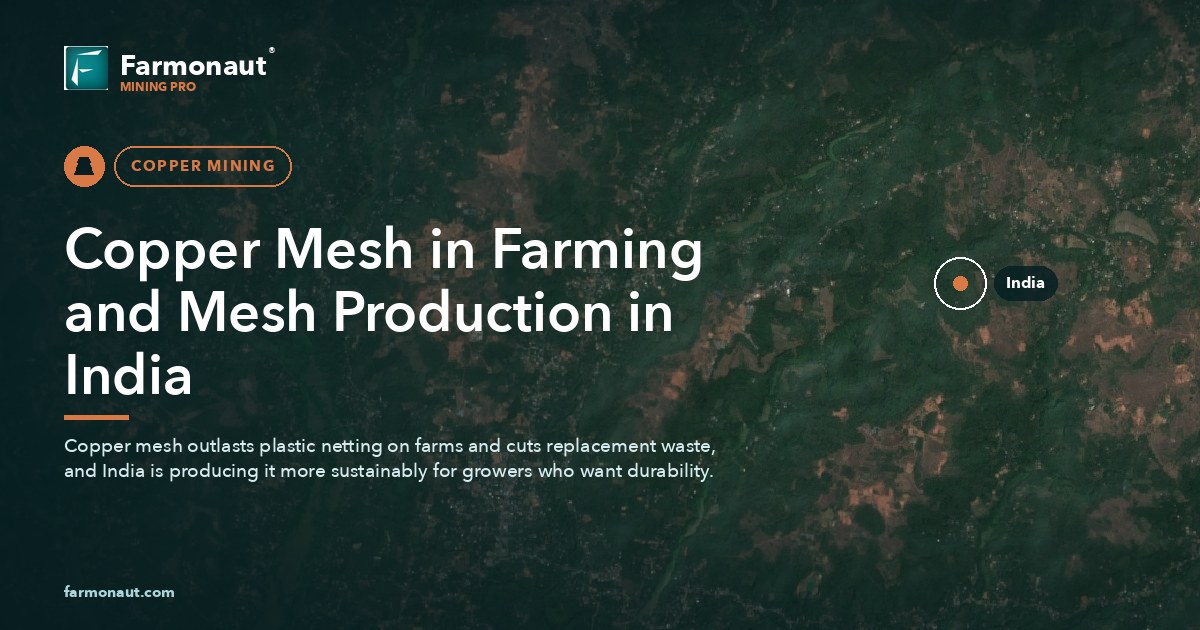 Copper Mesh In Farming And Mesh Production In India