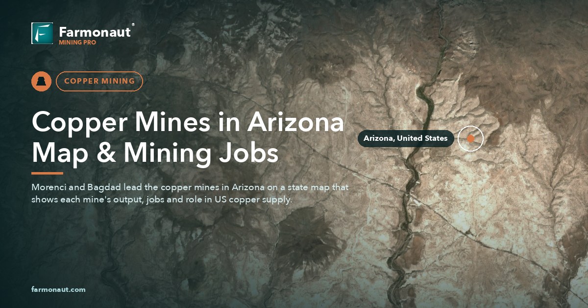 Copper Mines In Arizona Map &Amp; Mining Jobs