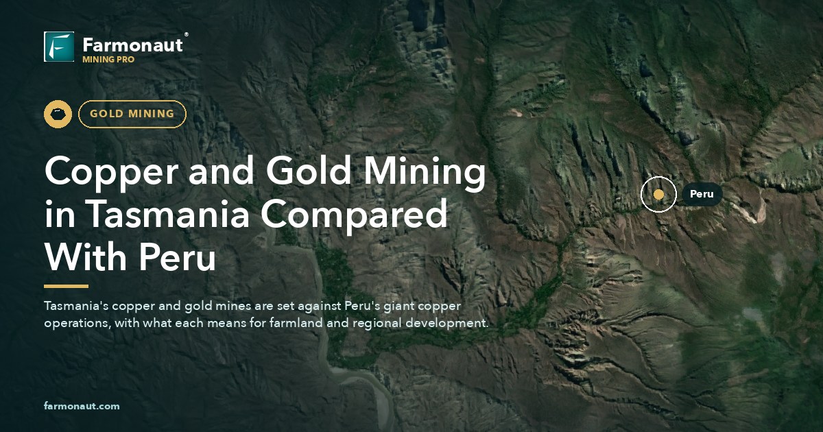 Copper And Gold Mining In Tasmania Compared With Peru