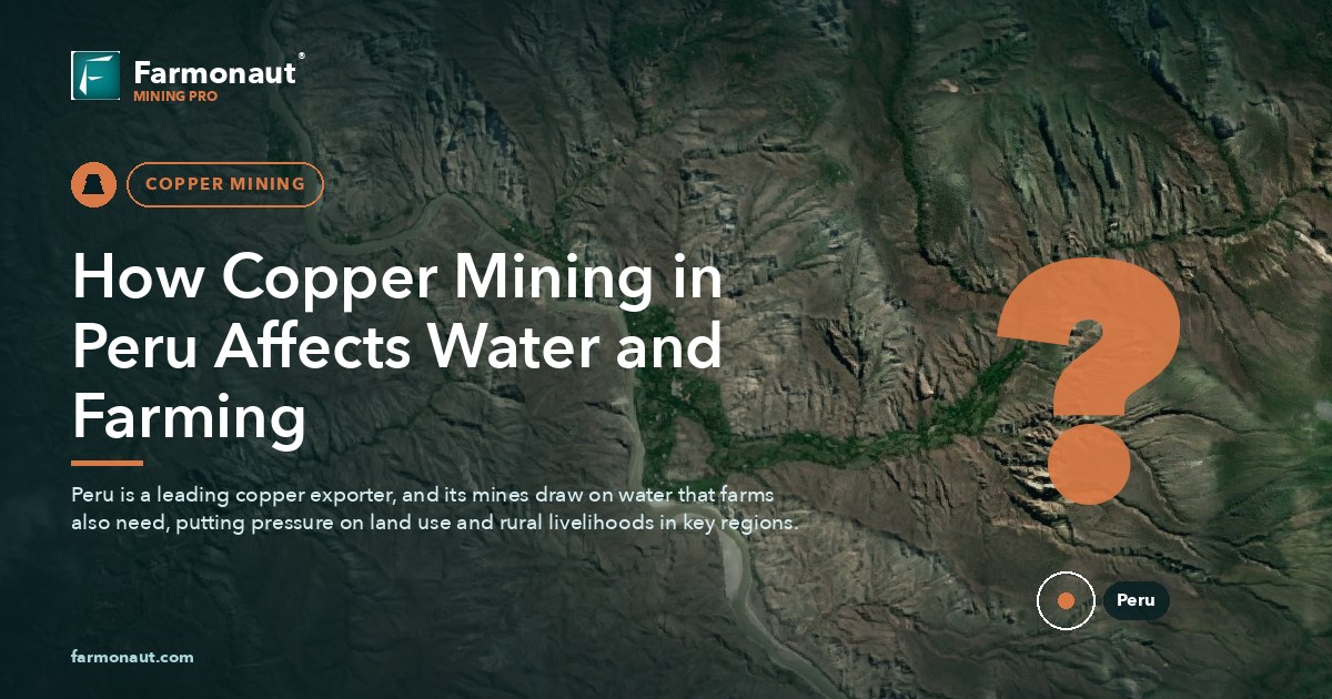 How Copper Mining In Peru Affects Water And Farming