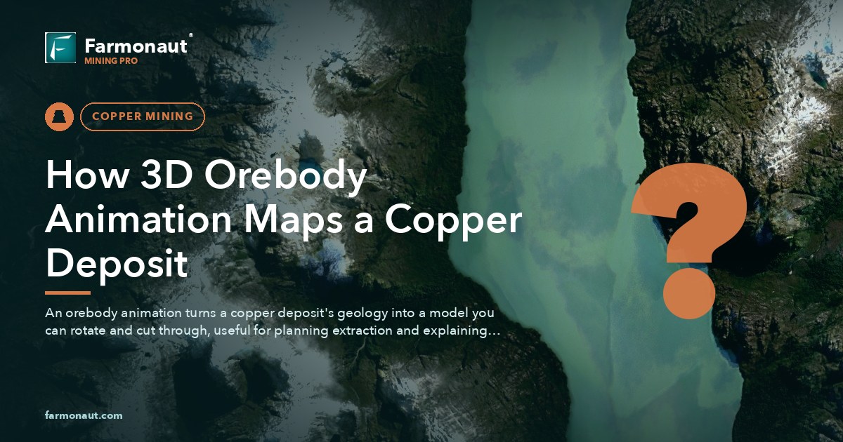 How 3D Orebody Animation Maps A Copper Deposit