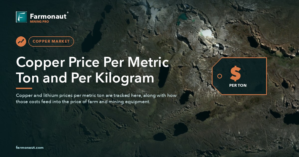 Copper Price Per Metric Ton And Per Kilogram