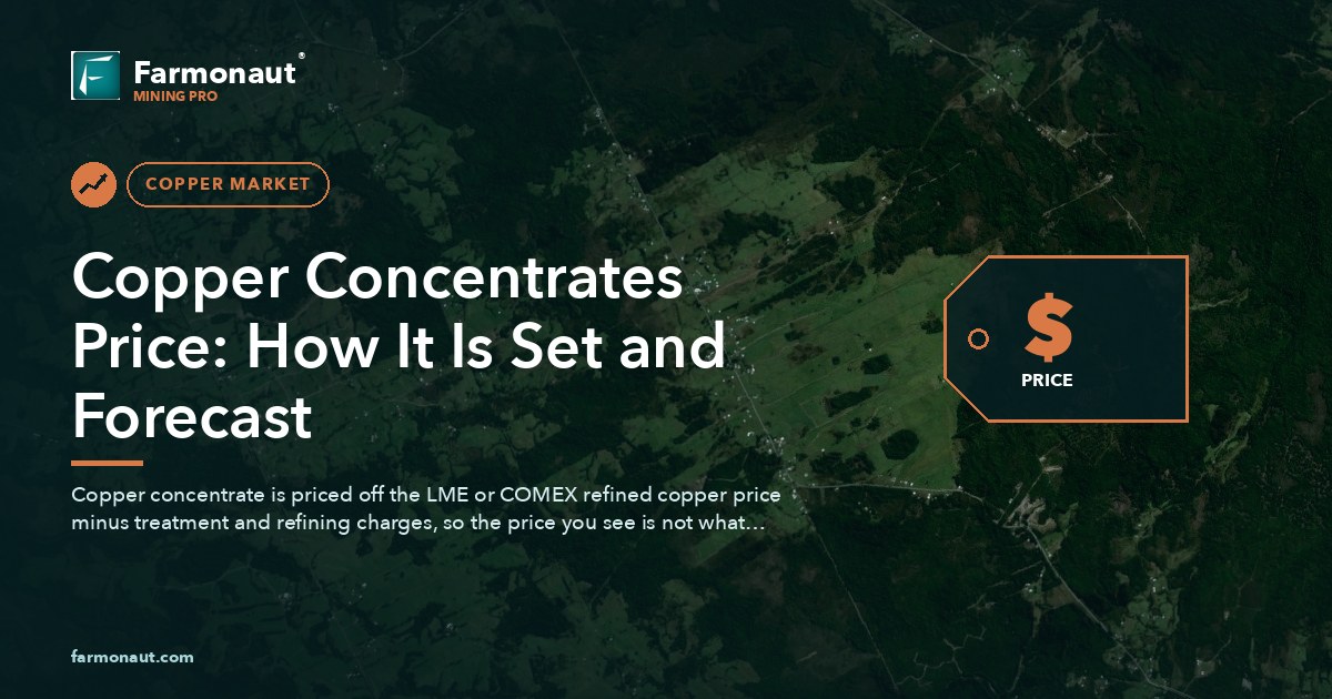 Copper Concentrates Price: How It Is Set And Forecast