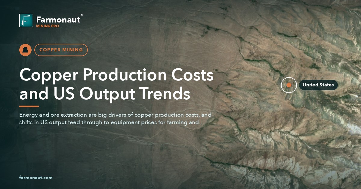 Copper Production Costs And Us Output Trends