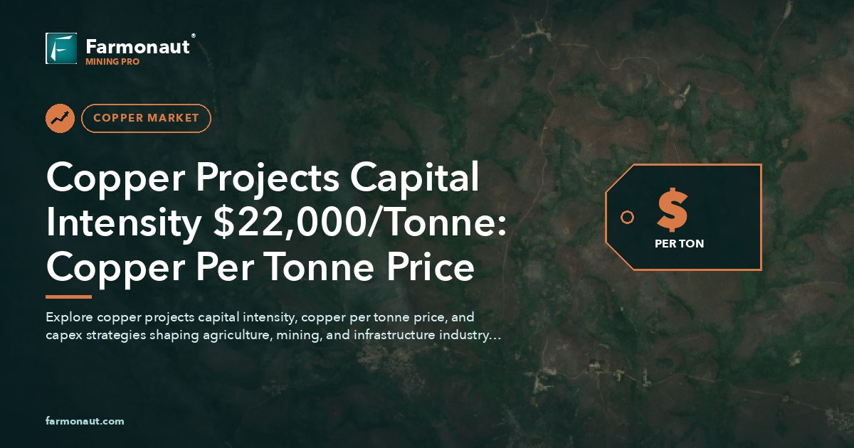Copper Projects Capital Intensity $22,000/Tonne: Copper Per Tonne Price 198 Copper Projects Capital Intensity $22,000/Tonne: Copper Per Tonne Price