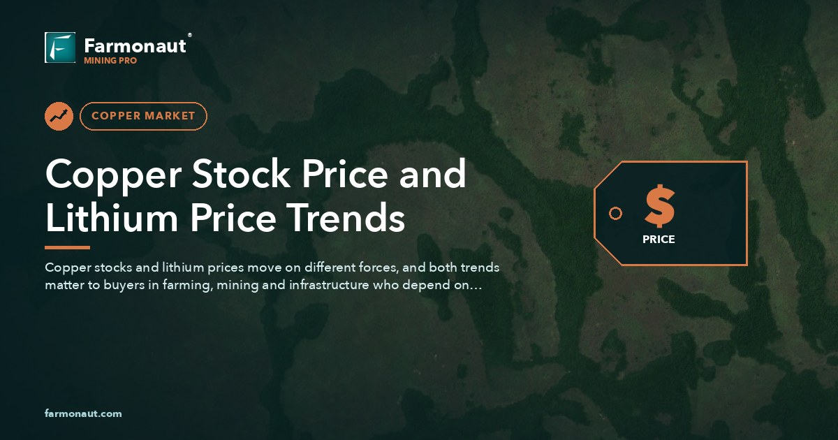 Copper Stock Price And Lithium Price Trends
