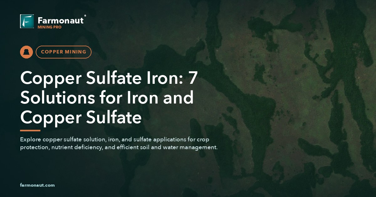 Copper Sulfate Iron: 7 Solutions For Iron And Copper Sulfate