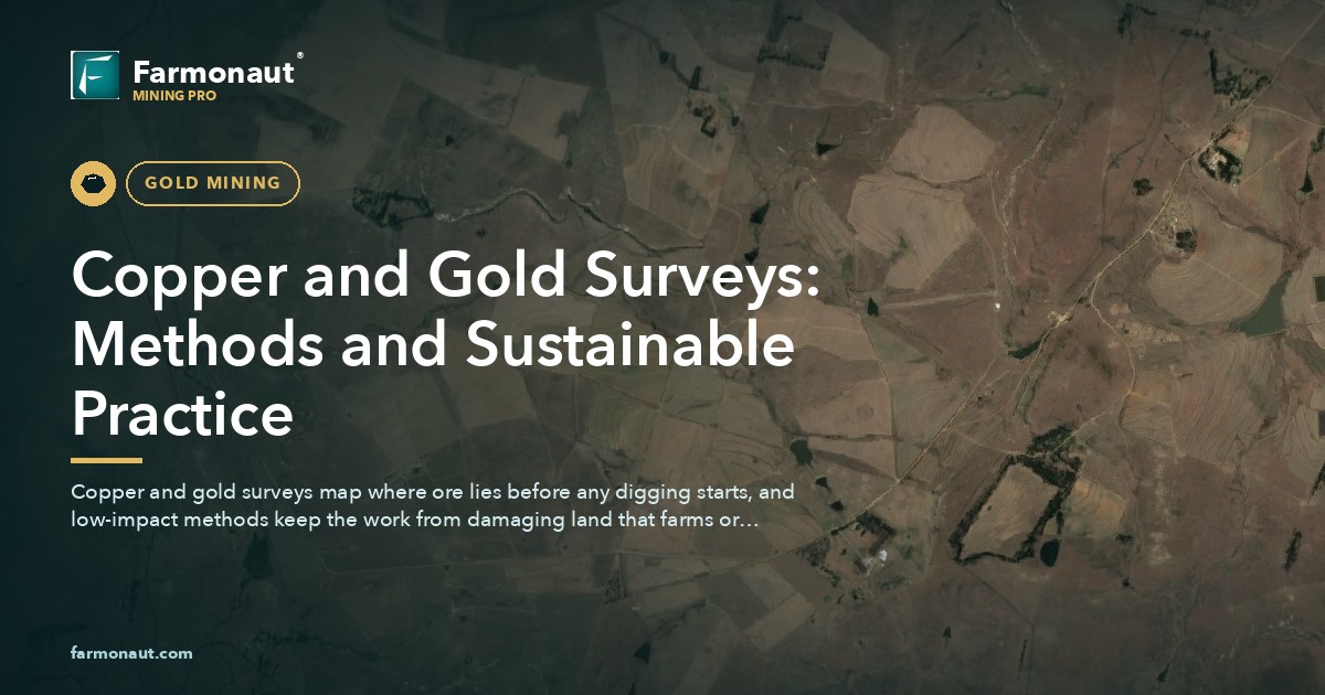 Copper And Gold Surveys: Methods And Sustainable Practice