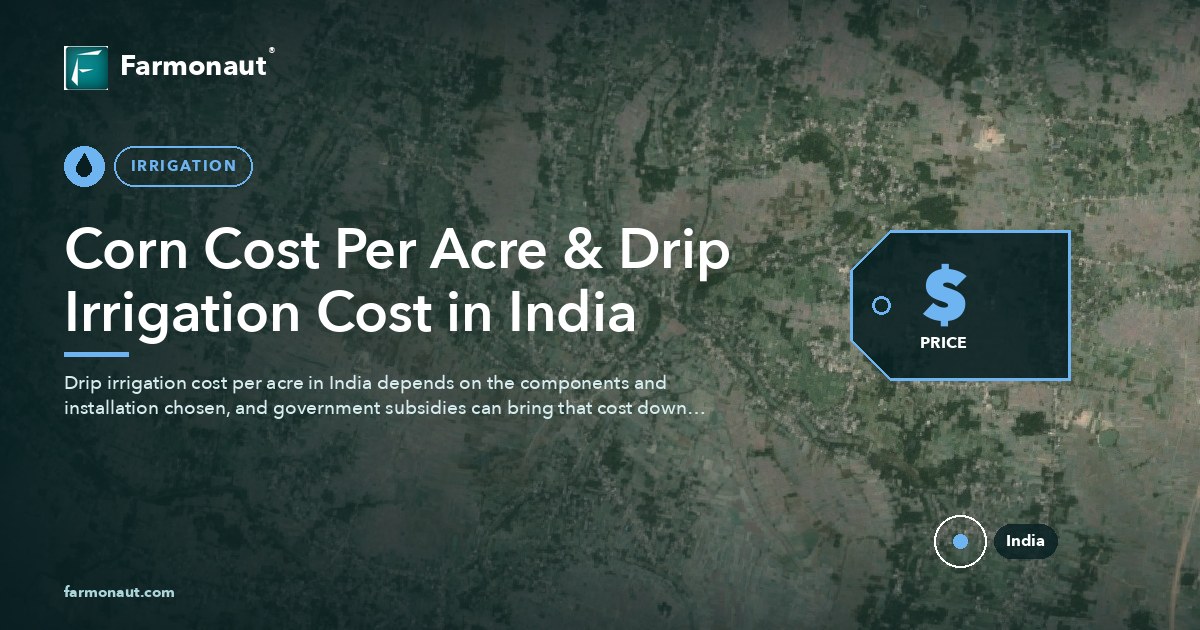 Corn Cost Per Acre &Amp; Drip Irrigation Cost In India