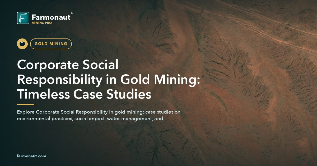 Corporate Social Responsibility In Gold Mining: Timeless Case Studies 164 Corporate Social Responsibility In Gold Mining: Timeless Case Studies