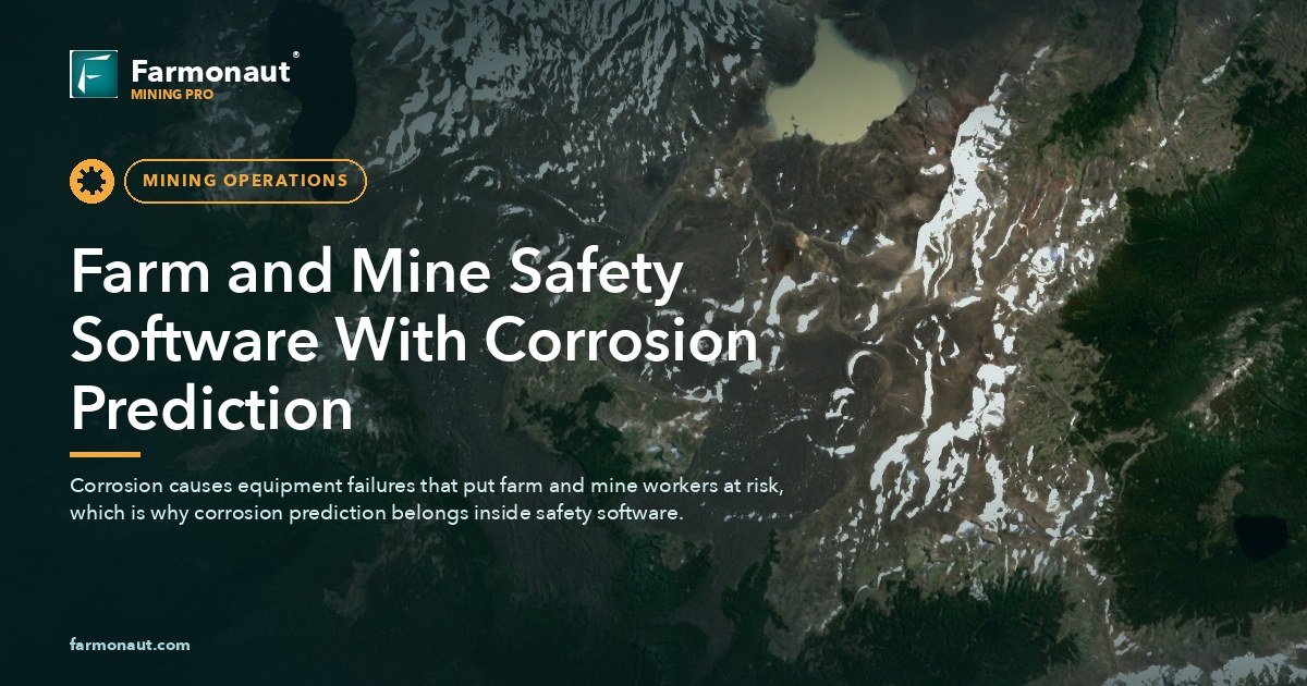 Farm And Mine Safety Software With Corrosion Prediction