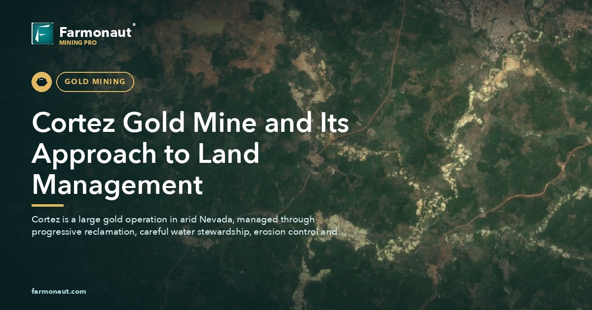 Cortez Gold Mine And Its Approach To Land Management