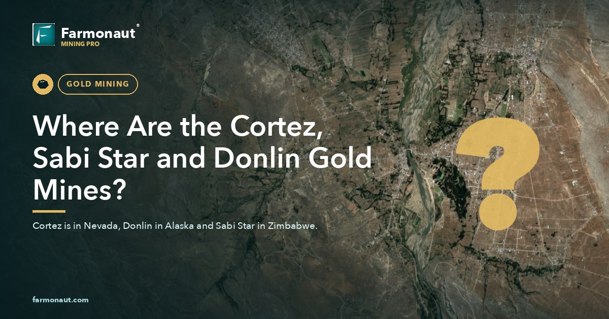 Where Are The Cortez, Sabi Star And Donlin Gold Mines?