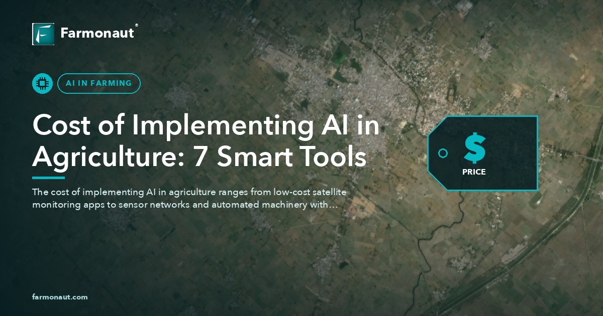 Cost Of Implementing Ai In Agriculture: 7 Smart Tools
