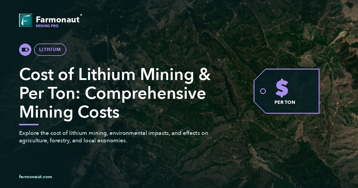 Cost Of Lithium Mining &Amp; Per Ton: Comprehensive Mining Costs 188 Cost Of Lithium Mining &Amp; Per Ton: Comprehensive Mining Costs