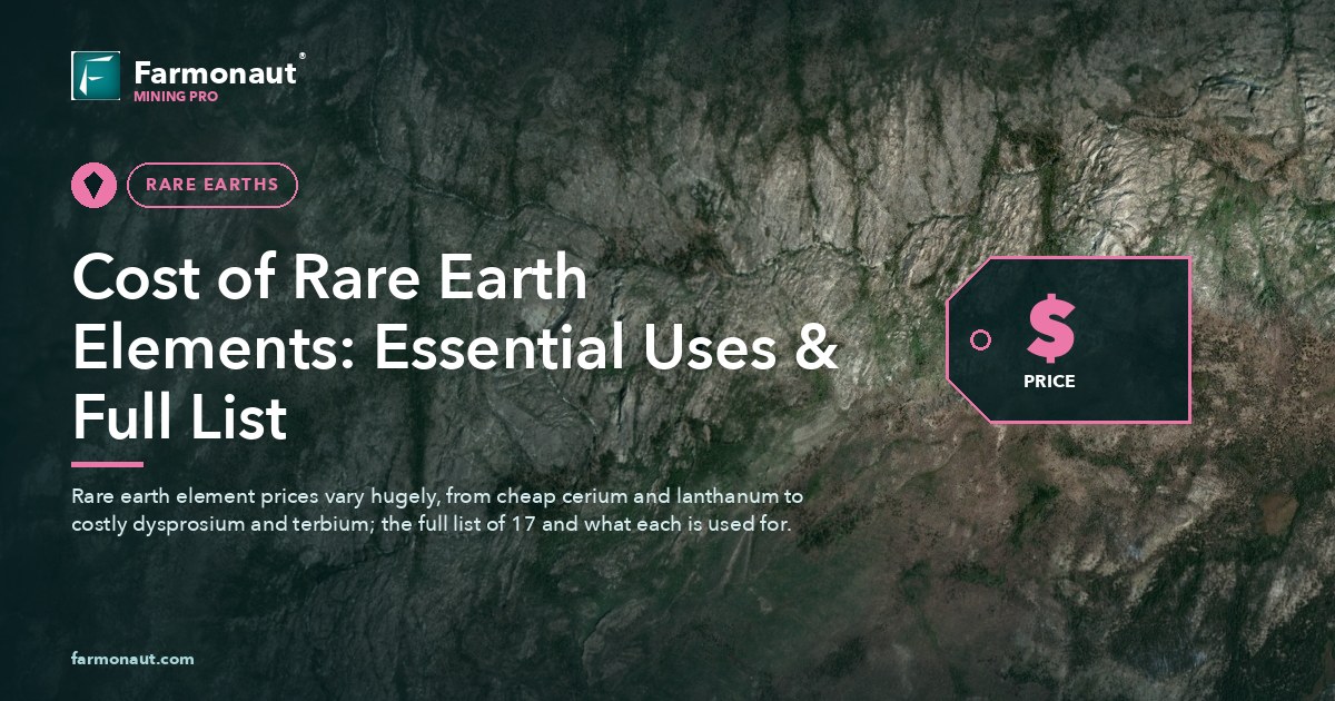 Cost Of Rare Earth Elements: Essential Uses &Amp; Full List