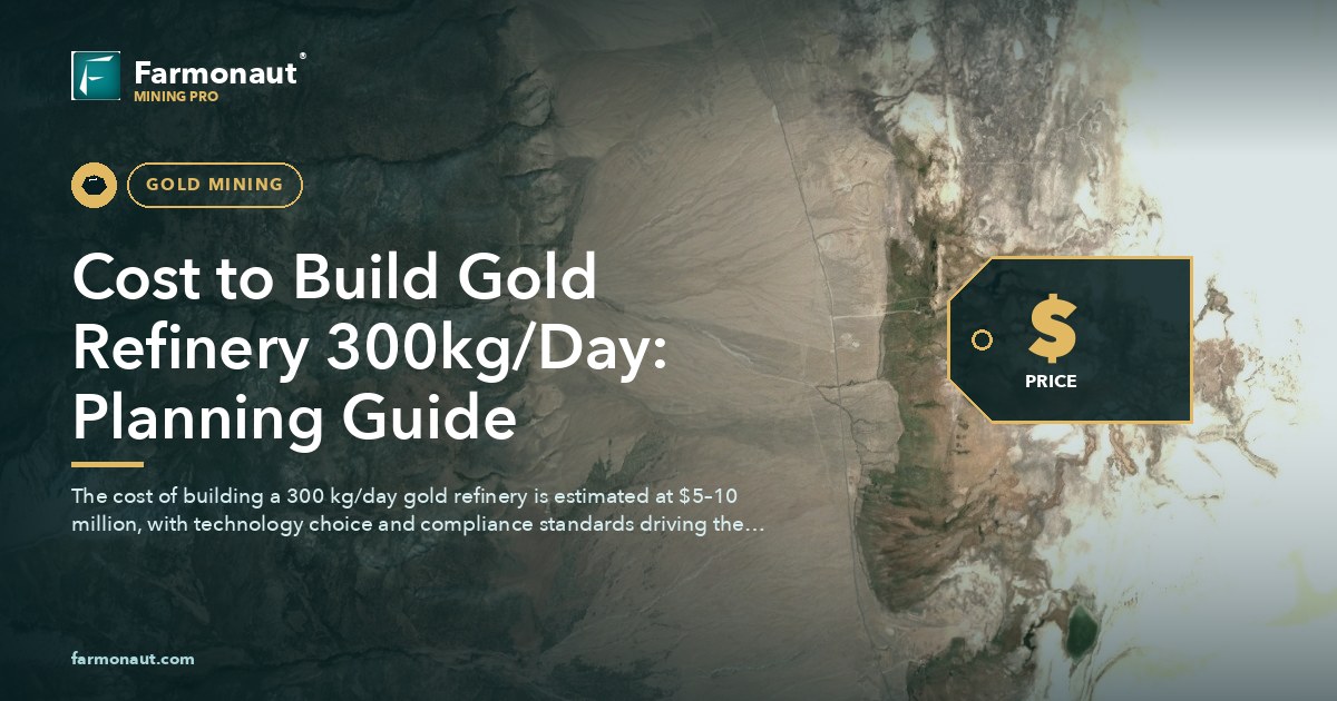 Cost To Build Gold Refinery 300Kg/Day: Planning Guide