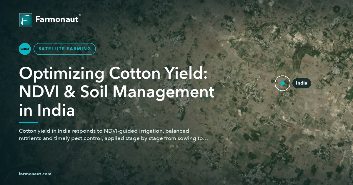 Optimizing Cotton Yield: Ndvi &Amp; Soil Management In India