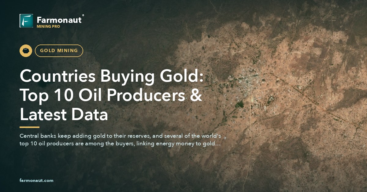 Countries Buying Gold: Top 10 Oil Producers &Amp; Latest Data