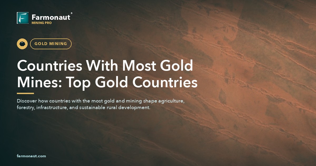 Countries With Most Gold Mines: Top Gold Countries