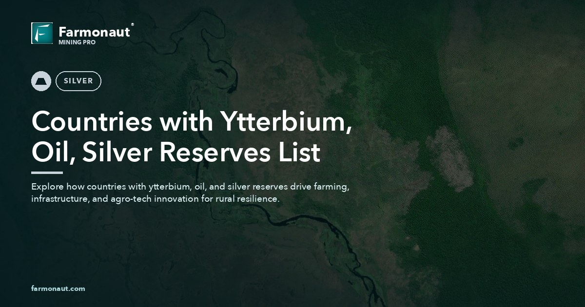 Countries With Ytterbium, Oil, Silver Reserves List